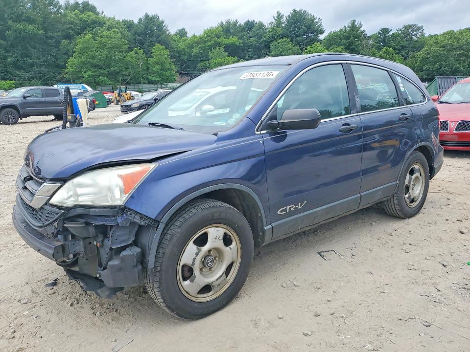 2010 Honda Cr-v VIN 5J6RE4H31AL046851 COPART salvage auction — FRONT END, MA - CERT OF TITLE-RECONSTRCTD COLL, sold $1,950 on 2026-07-02 (photo 1)