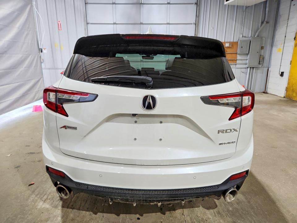 2024 Acura Rdx VIN 5J8TC2H80RL008378 COPART salvage auction — VANDALISM, Nh - Cert Of Title-Salvage, sold $14,700 on 2026-07-21 (photo 6)