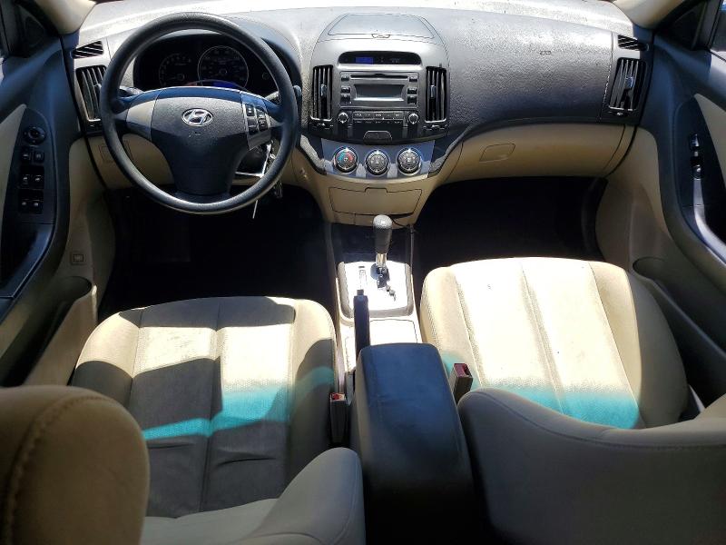 2010 Hyundai Elantra VIN KMHDU4AD6AU167905 COPART salvage auction — FRONT END, NV - SALVAGE TITLE, sold $750 on 2026-07-20 (photo 8)