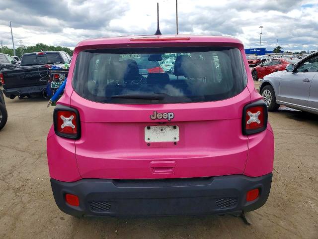 2018 Jeep VIN ZACCJBAH7JPH22216 COPART salvage auction — FRONT END, Mi - Certificate Of Title, sold $325 on 2026-07-28 (photo 6)