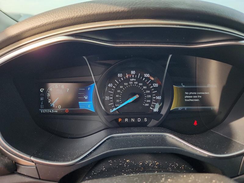 2014 Ford Fusion VIN 1FA6P0HD7E5379270 COPART salvage auction — SIDE, Tx - Salvage Vehicle Title, sold $1,250 on 2026-07-09 (photo 9)