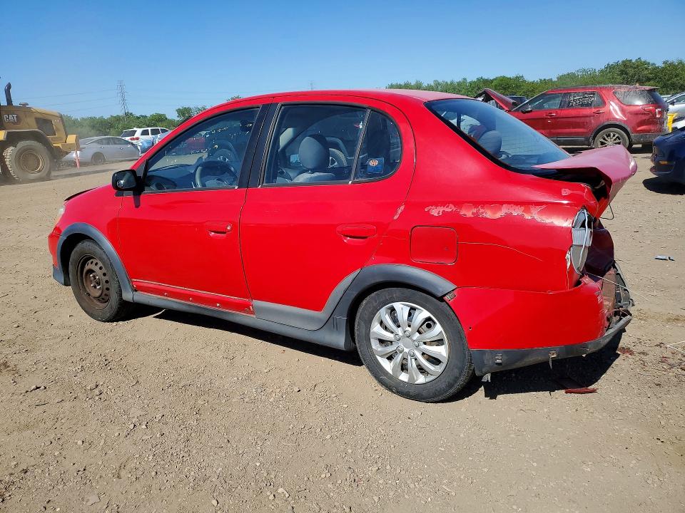 2000 Toyota Echo VIN JTDBT123XY0038912 COPART salvage auction — REAR END, Il - Salvage Certificate, sold $225 on 2026-07-10 (photo 2)