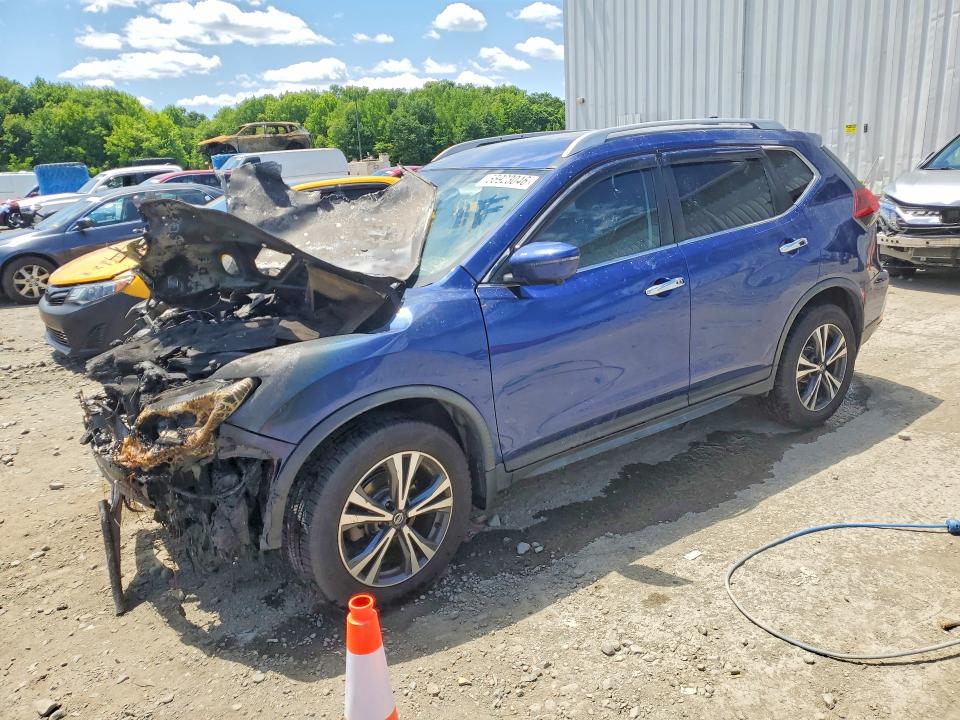 2019 Nissan Rogue VIN JN8AT2MVXKW382202 COPART salvage auction — BURN, Nj - Cert Of Title-Salvage, sold $825 on 2026-07-31 (photo 1)
