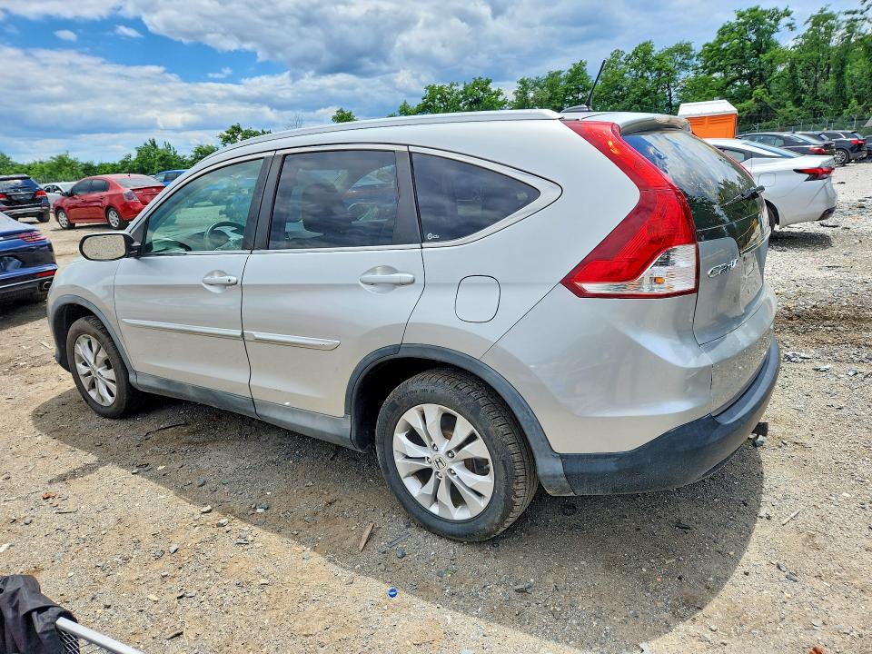 2012 Honda Cr-v VIN 2HKRM4H73CH618263 COPART salvage auction — MINOR DENT/SCRATCHES, Va - Certificate Of Title (P), sold $3,700 on 2026-07-09 (photo 2)