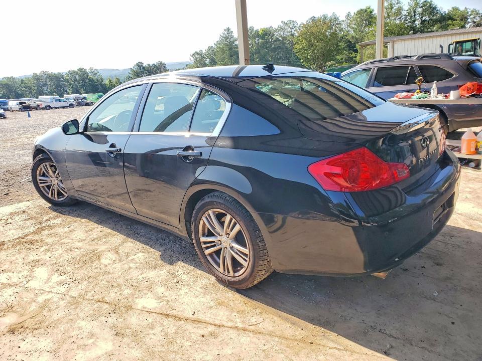 2013 Infiniti G37 VIN JN1CV6AP1DM715397 COPART salvage auction — FRONT END, AL - CERT OF TITLE-SALVAGE TITLE, sold $1,400 on 2026-07-14 (photo 2)