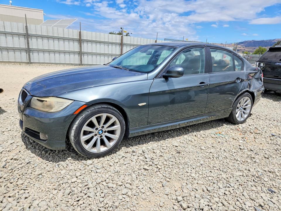 2011 BMW 3er VIN WBAPH5G57BNM73192 COPART salvage auction — FRONT END, Ca - Salvage Certificate, sold $300 on 2026-07-07 (photo 1)