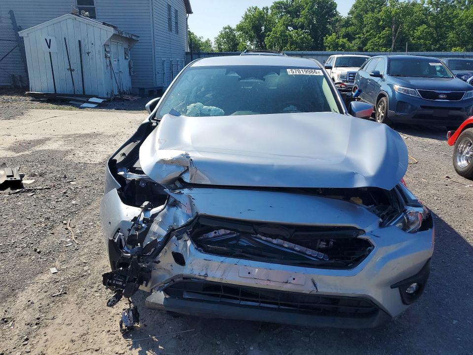2025 Subaru Impreza VIN JF1GUAFC6S8201535 COPART salvage auction — FRONT END, Pa - Certificate Of Salvage, sold $2,250 on 2026-08-01 (photo 5)