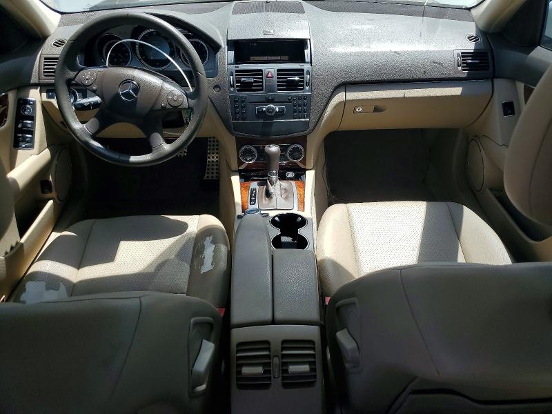 2011 Mercedes-benz C class VIN WDDGF5EB9BA458627 COPART salvage auction — REAR END, CA - SALVAGE CERTIFICATE, sold $1,200 on 2026-07-16 (photo 8)