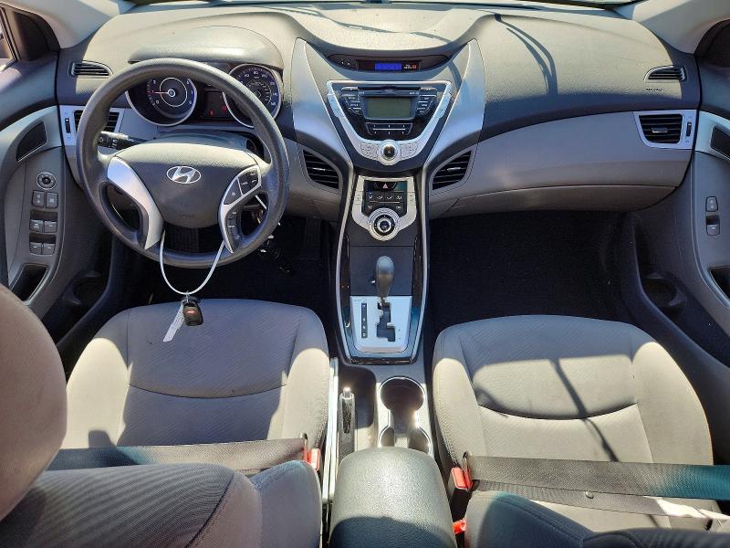 2012 Hyundai Elantra VIN KMHDH4AE4CU403385 COPART salvage auction — VANDALISM, CA - SALVAGE CERTIFICATE, sold $1,750 on 2026-07-17 (photo 8)