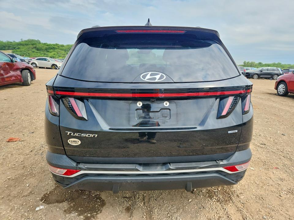 2022 Hyundai Tucson VIN 5NMJFCAE5NH122519 COPART salvage auction — REAR END, Il - Salvage Certificate, sold $8,200 on 2026-07-31 (photo 6)