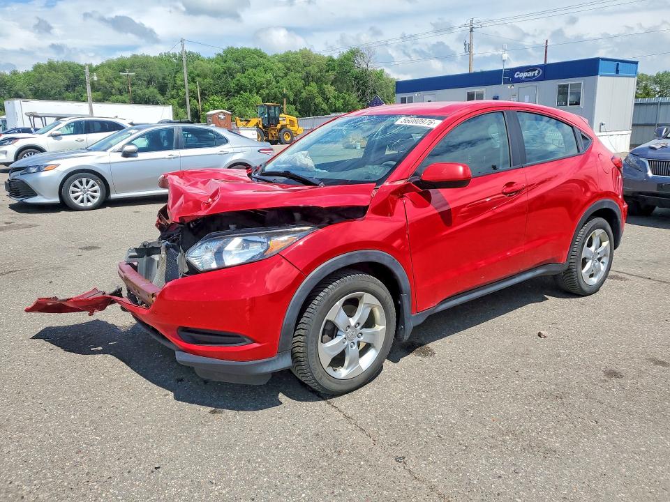 2016 Honda VIN 3CZRU6H32GM726991 COPART salvage auction — FRONT END, Mn - Cert Of Title-Salvage, sold $2,850 on 2026-07-09 (photo 1)