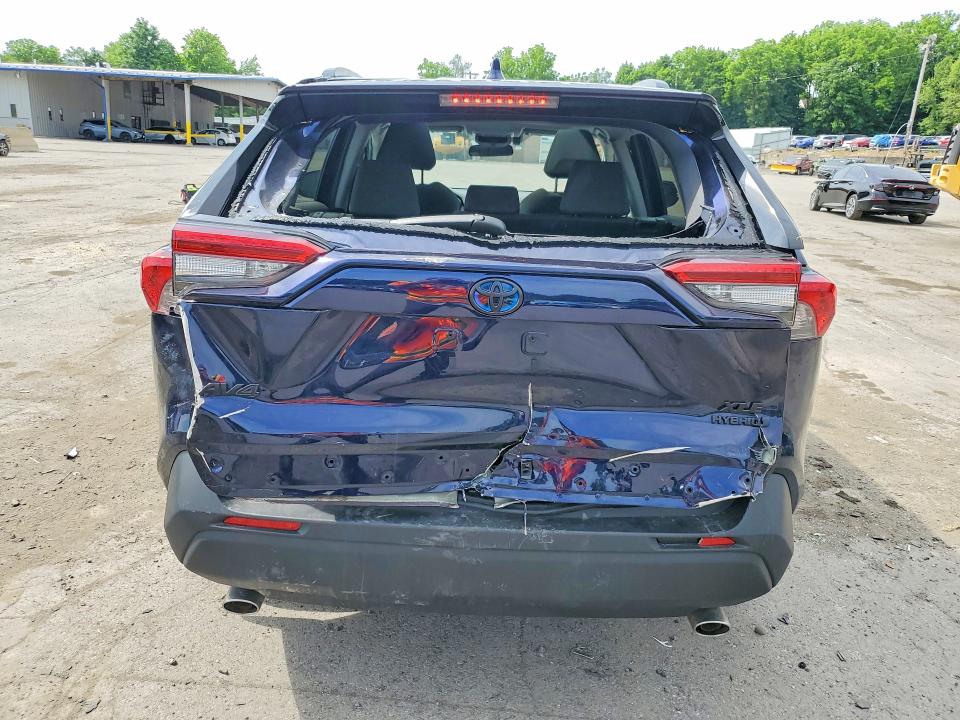 2024 Toyota Rav4 hybrid VIN 4T3RWRFV9RU141882 COPART salvage auction — REAR END, Pa - Certificate Of Salvage, sold $9,400 on 2026-07-07 (photo 6)