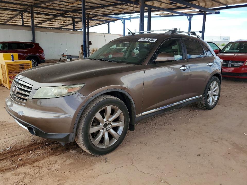 2008 Infiniti Fx35 VIN JNRAS08U68X101911 COPART salvage auction — REAR END, AZ - CERT OF TITLE - SALVAGE, sold $975 on 2026-07-16 (photo 1)
