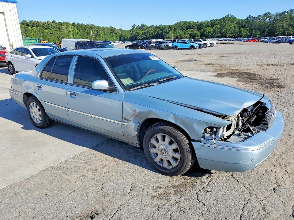 2005 Mercury Grand marquis VIN 2MEHM75W85X600043 COPART salvage auction — FRONT END, Ga - Cert Of Title-Salvage, sold $825 on 2026-07-02 (photo 4)