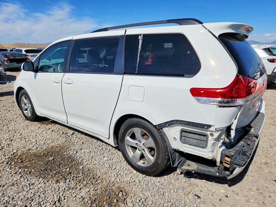 2011 Toyota Sienna VIN 5TDKK3DCXBS086085 COPART salvage auction — FRONT END, Ut - Salvage Certificate, sold $1,150 on 2026-07-24 (photo 2)