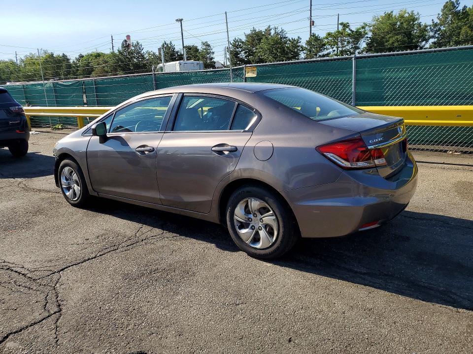 2015 Honda VIN 19XFB2F56FE000541 COPART salvage auction — FRONT END, Co - Salvage Title, sold $1,200 on 2026-07-09 (photo 2)