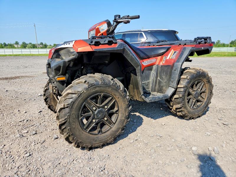 2021 Polaris Sportsman VIN 4XASXE850MB329767 COPART salvage auction — REAR END, On - Permit No Brand - Unfit, sold $4,350 on 2026-07-09 (photo 2)