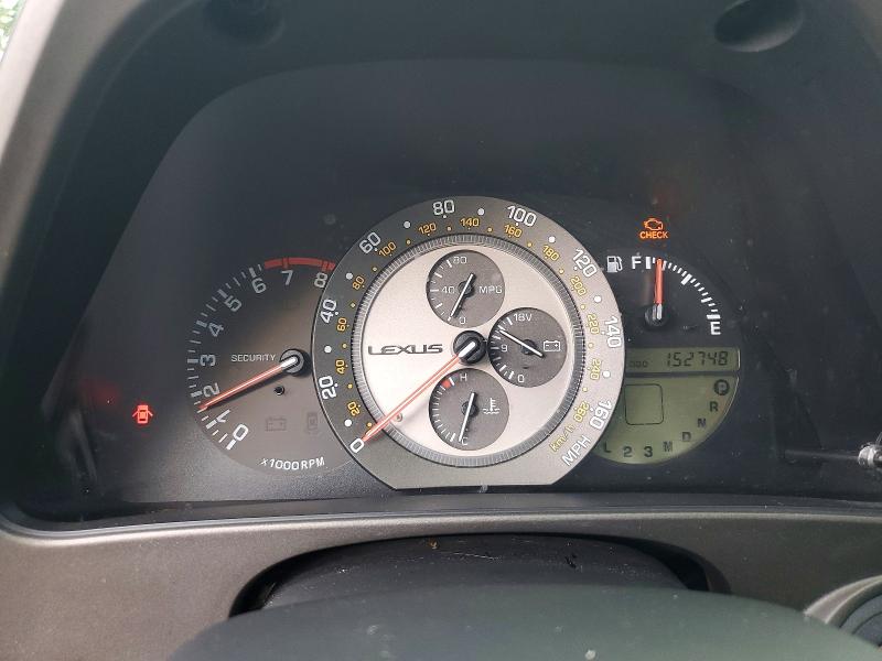 2001 Lexus Is 300 VIN JTHBD182910027867 COPART salvage auction — REAR END, WA - BILL OF SALE, sold $250 on 2026-07-24 (photo 9)