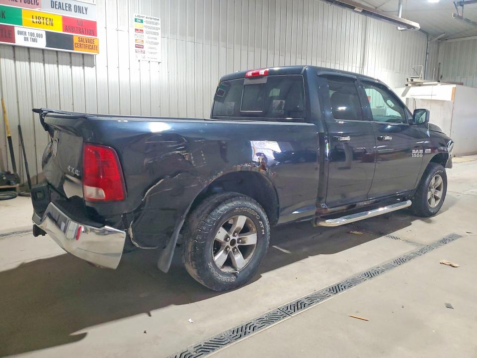 2013 Ram 1500 VIN 1C6RR7GTXDS530189 COPART salvage auction — REAR END, Pa - Certificate Of Salvage, sold $2,200 on 2026-07-02 (photo 3)
