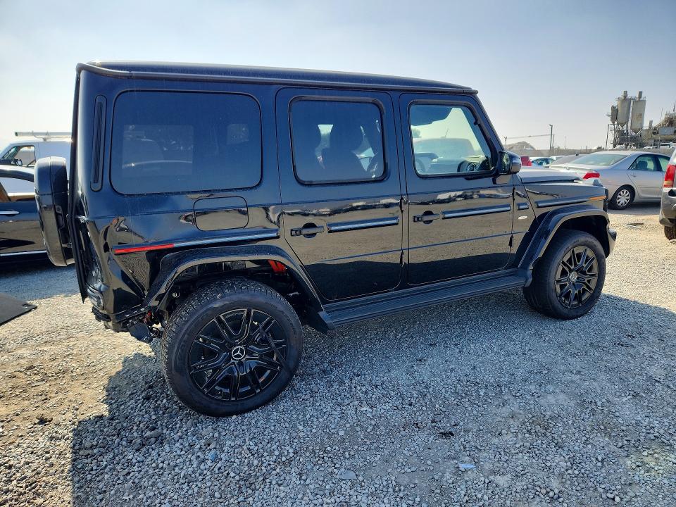 2025 Mercedes-benz G-klasse VIN W1NWM0AB1SX027869 COPART salvage auction — REAR END, Ca - Salvage Certificate, sold $90,500 on 2026-07-30 (photo 3)