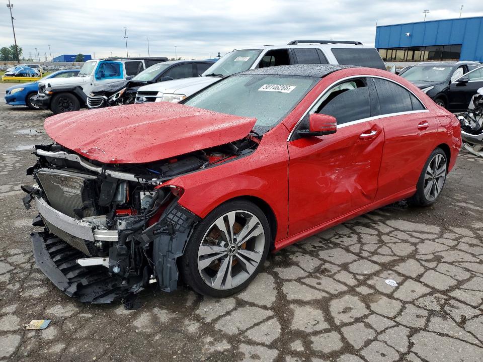 2019 Mercedes-benz Cla-klasse VIN WDDSJ4GB5KN762529 COPART salvage auction — SIDE, Mi - Certificate Of Title, sold $2,850 on 2026-08-18 (photo 1)