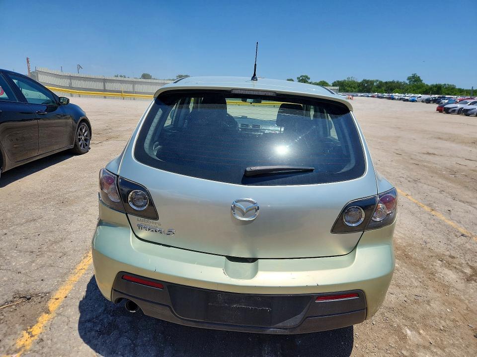 2009 Mazda 3 VIN JM1BK343491244136 COPART salvage auction — REAR END, Ks - Cert Of Title-Salvage, sold $925 on 2026-07-22 (photo 6)