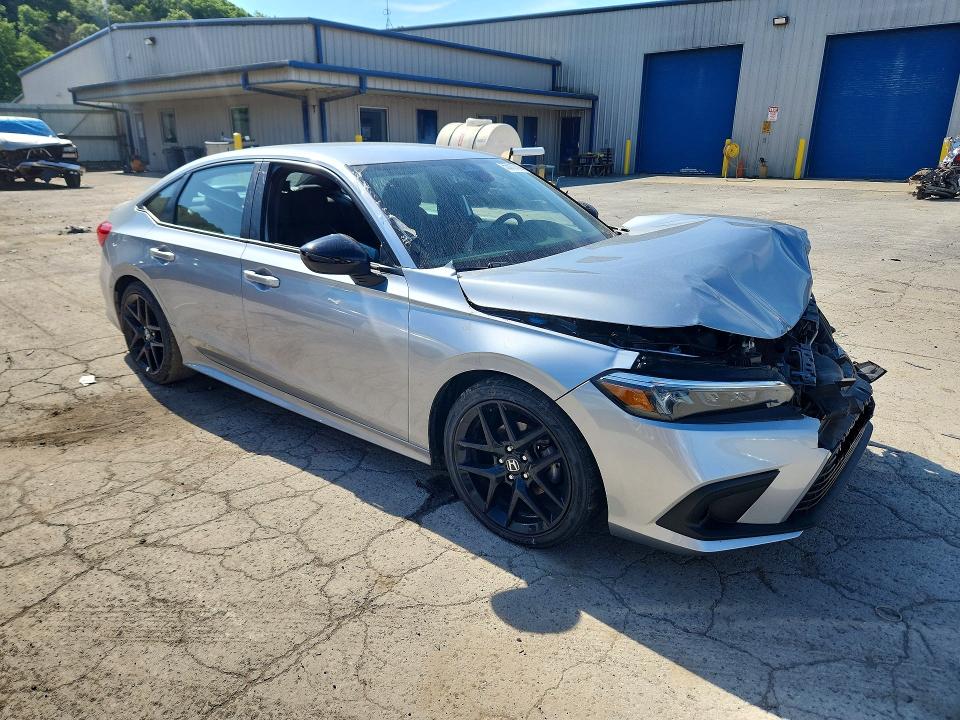 2023 Honda Civic VIN 2HGFE2F59PH541405 COPART salvage auction — FRONT END, Pa - Certificate Of Salvage, sold $5,400 on 2026-07-02 (photo 4)
