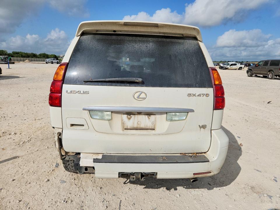 2006 Lexus Gx 470 VIN JTJBT20X860116898 COPART salvage auction — REAR END, Tx - Certificate Of Title, sold $7,500 on 2026-08-06 (photo 6)
