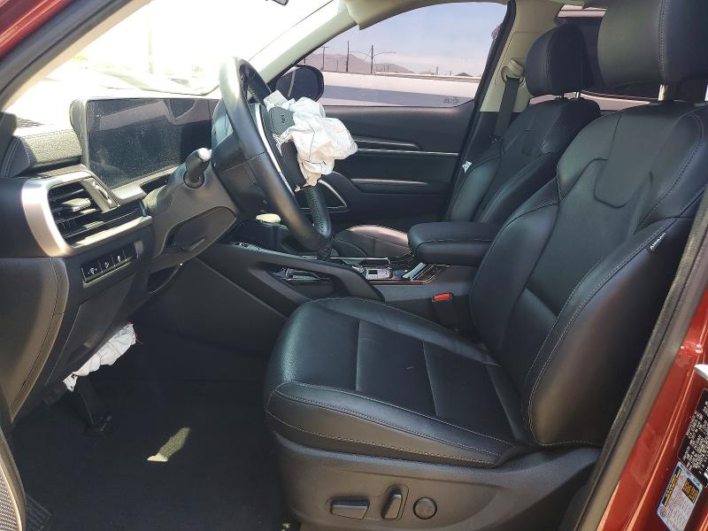 2023 Kia Telluride VIN 5XYP6DGC1PG366929 COPART salvage auction — FRONT END, Sc - Salvage Title, sold $6,100 on 2026-07-20 (photo 7)