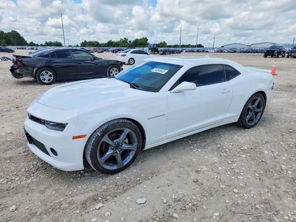 2014 Chevrolet Camaro VIN 2G1FC1E31E9233367 COPART salvage auction — SIDE, Tx - Salvage Vehicle Title, sold $5,500 on 2026-07-09 (photo 1)