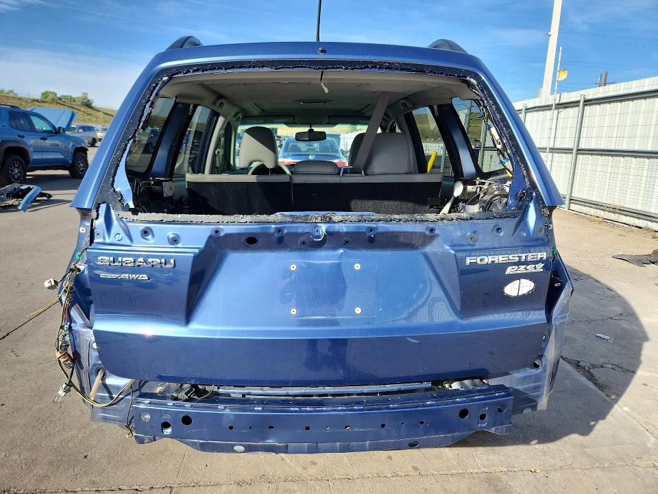 2013 Subaru Forester VIN JF2SHAEC2DH423634 COPART salvage auction — REAR END, CO - PUBLIC - SALVAGE TITLE, sold $1,750 on 2026-07-27 (photo 6)