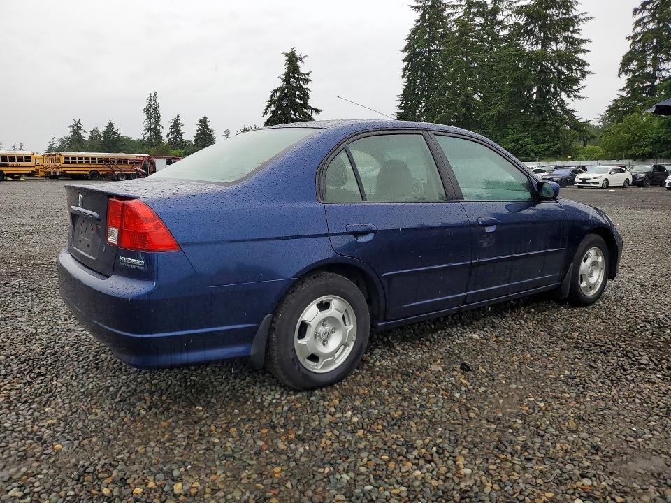 2005 Honda Civic VIN JHMES96645S025557 COPART salvage auction — MINOR DENT/SCRATCHES, WA - VEHICLE CERT OF OWNERSHIP-TITL, sold $325 on 2026-07-17 (photo 3)