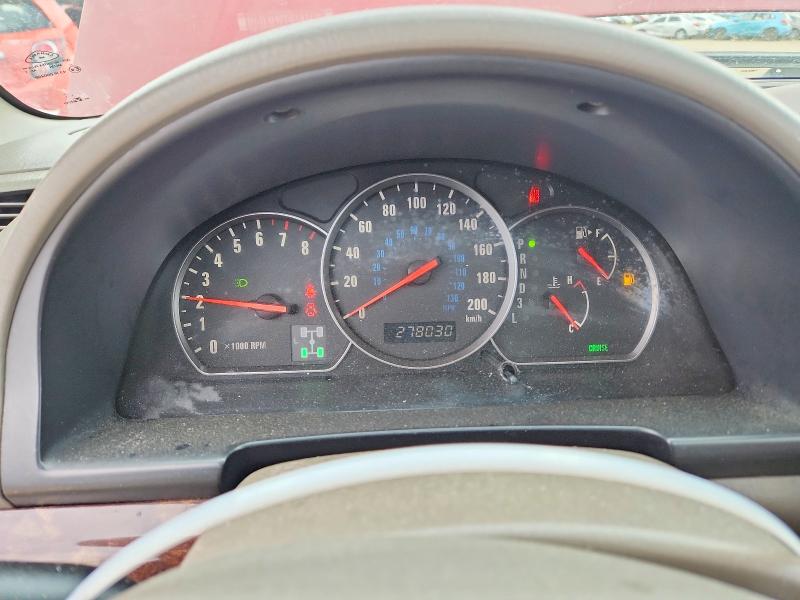 2004 Suzuki Xl-7 VIN JS3TX92V744108038 COPART salvage auction — FRONT END, Ab - Bos - Salvage, sold $625 on 2026-07-02 (photo 9)