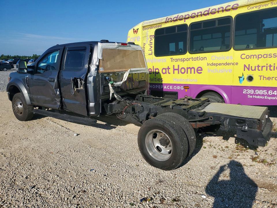 2022 Ford F-350 super duty VIN 1FD8W3HT6NEC54352 COPART salvage auction — SIDE, Fl - Cert Of Ttl-Rebuilt&Slvg Rbld, sold $12,300 on 2026-07-21 (photo 2)