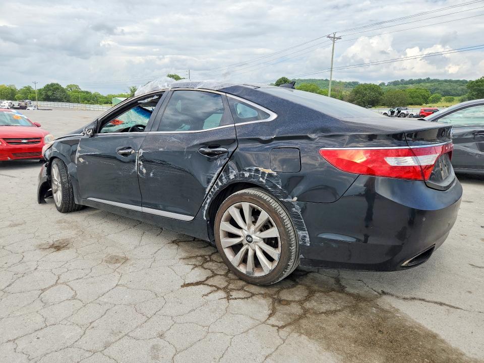 2013 Hyundai Azera VIN KMHFH4JG8DA232928 COPART salvage auction — ROLLOVER, Tn - Salvage Certificate, sold $550 on 2026-07-20 (photo 2)