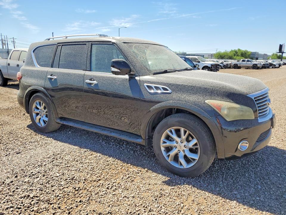 2012 Infiniti Qx56 VIN JN8AZ2NF3C9516022 COPART salvage auction — NORMAL WEAR, Az - Certificate Of Title, sold $900 on 2026-07-13 (photo 4)