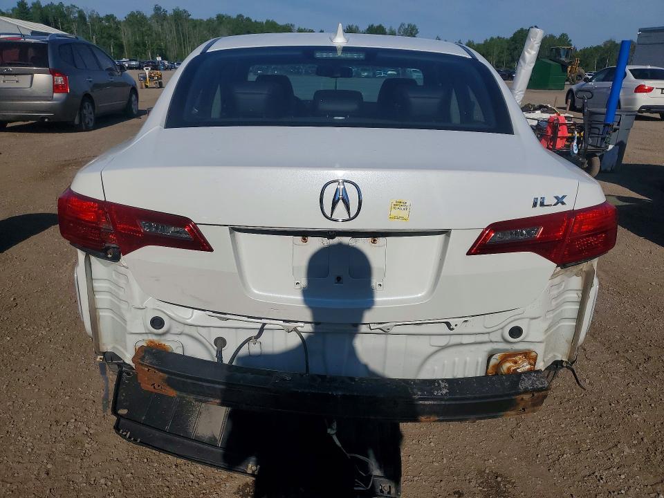 2015 Acura Ilx VIN 19VDE1F74FE400522 COPART salvage auction — REAR END, On - Permit No Brand - Unfit, sold $3,450 on 2026-07-23 (photo 6)