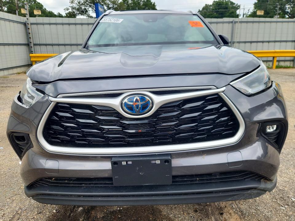 2022 Toyota Highlander VIN 5TDGBRCH8NS556950 COPART salvage auction — SIDE, Al - Cert Of Title-Salvage Title, sold $6,500 on 2026-07-13 (photo 5)