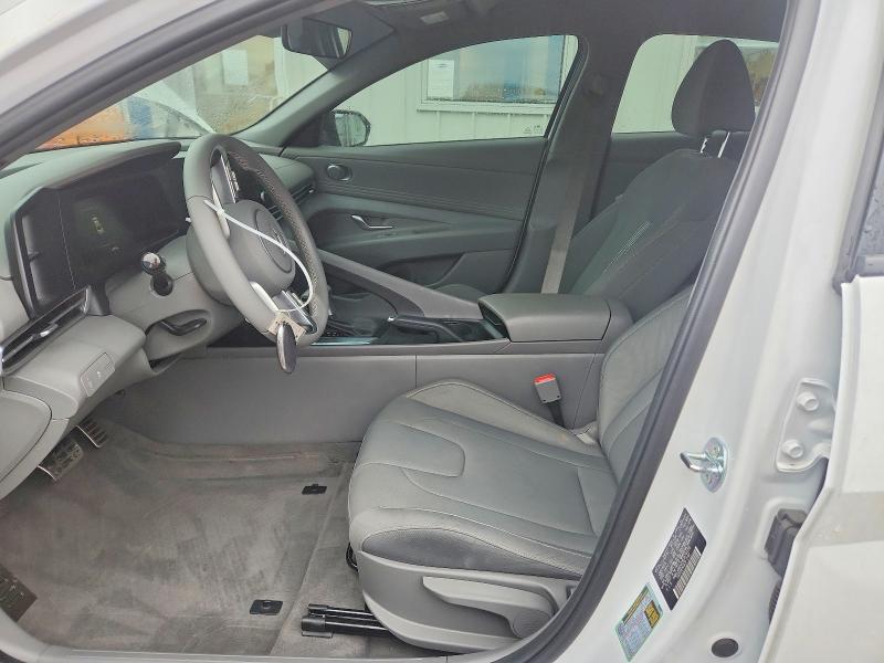 2025 Hyundai Elantra VIN KMHLM4DG5SU973155 COPART salvage auction — ROOF, Il - Salvage Certificate, sold $1,300 on 2026-07-27 (photo 7)