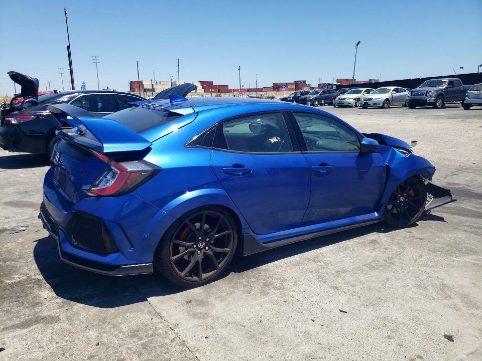 2018 Honda Civic VIN SHHFK8G70JU202392 COPART salvage auction — FRONT END, Ca - Salvage Certificate, sold $7,600 on 2026-07-06 (photo 3)