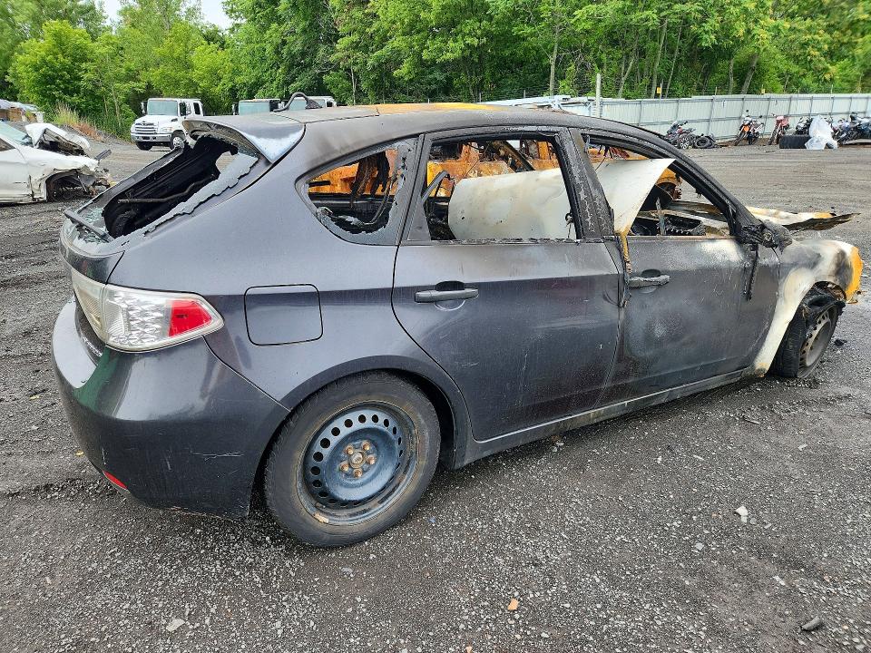 2009 Subaru Impreza VIN JF1GH60669H816598 COPART salvage auction — BURN, Ct - Cert Of Title-Parts Only Salva, sold $450 on 2026-07-24 (photo 3)