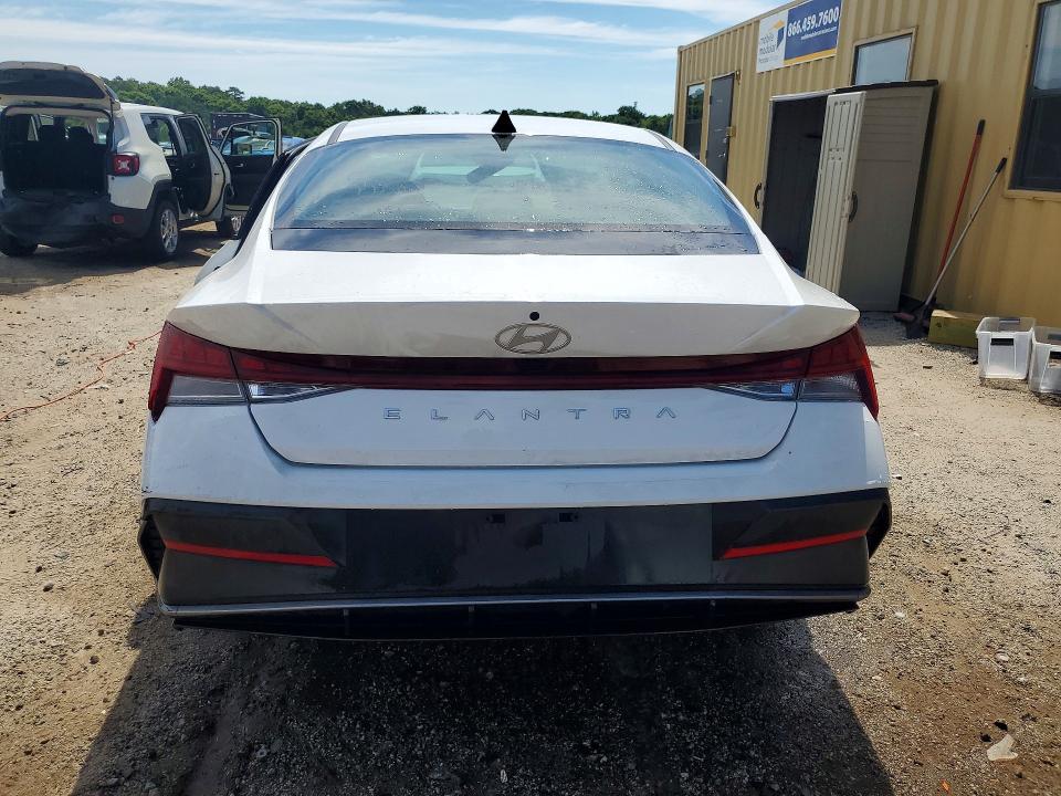 2025 Hyundai Elantra VIN KMHLS4DG3SU962273 COPART salvage auction — FRONT END, GA - CERTIFICATE OF TITLE, sold $6,700 on 2026-07-20 (photo 6)