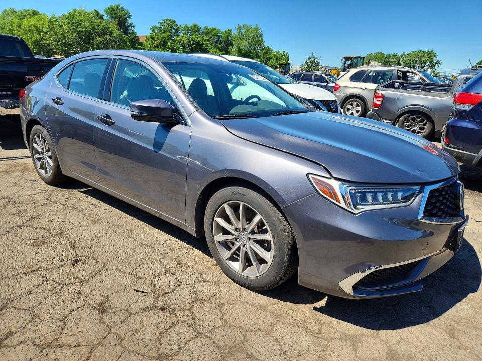 2020 Acura Tlx VIN 19UUB1F35LA005908 COPART salvage auction — SIDE, Ct - Cert Of Title-Salvage, sold $6,200 on 2026-07-31 (photo 4)