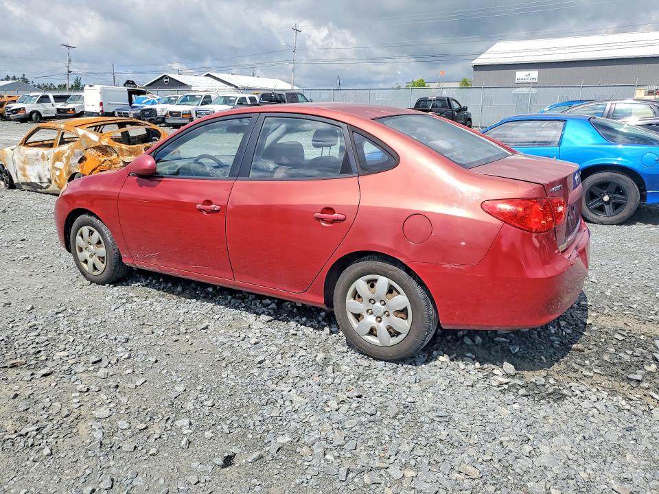 2009 Hyundai Elantra VIN KMHDU45D59U780698 COPART salvage auction — REAR END, Ns - Salvage Title, sold $400 on 2026-07-09 (photo 2)