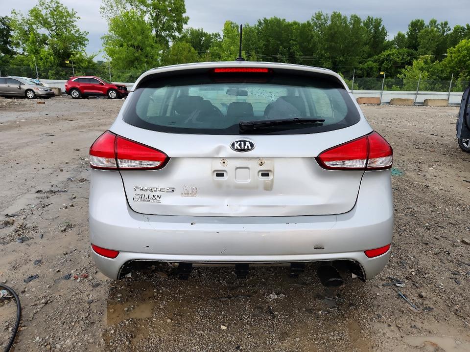 2016 Kia VIN KNAFK5A86G5659393 COPART salvage auction — FRONT END, Ky - Bill Of Sale/Part Only/No Titl, sold $300 on 2026-07-13 (photo 6)