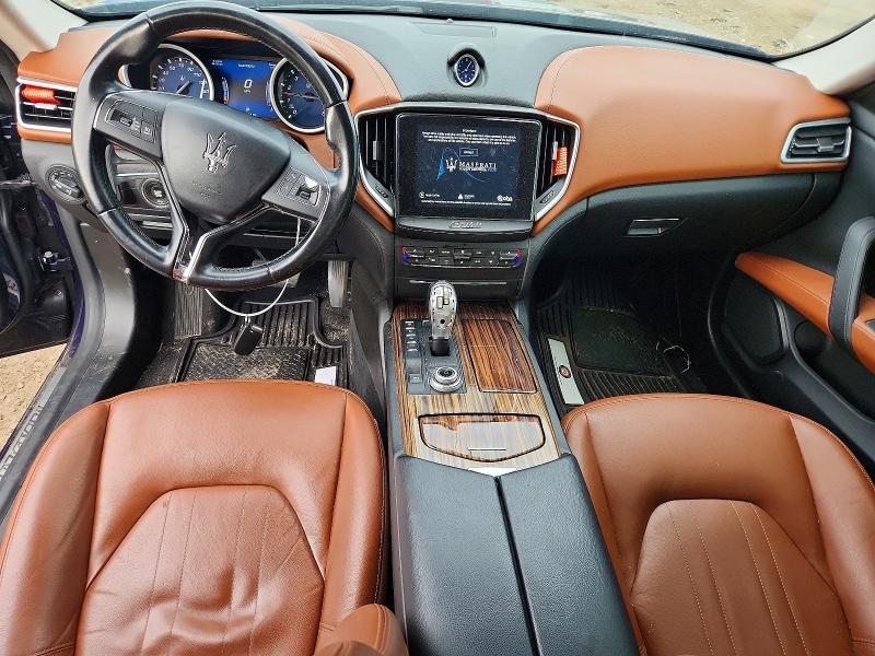 2018 Maserati Ghibli VIN ZAM57YTAXJ1278657 COPART salvage auction — FRONT END, MI - CERTIFICATE OF TITLE, sold $3,150 on 2026-07-14 (photo 8)