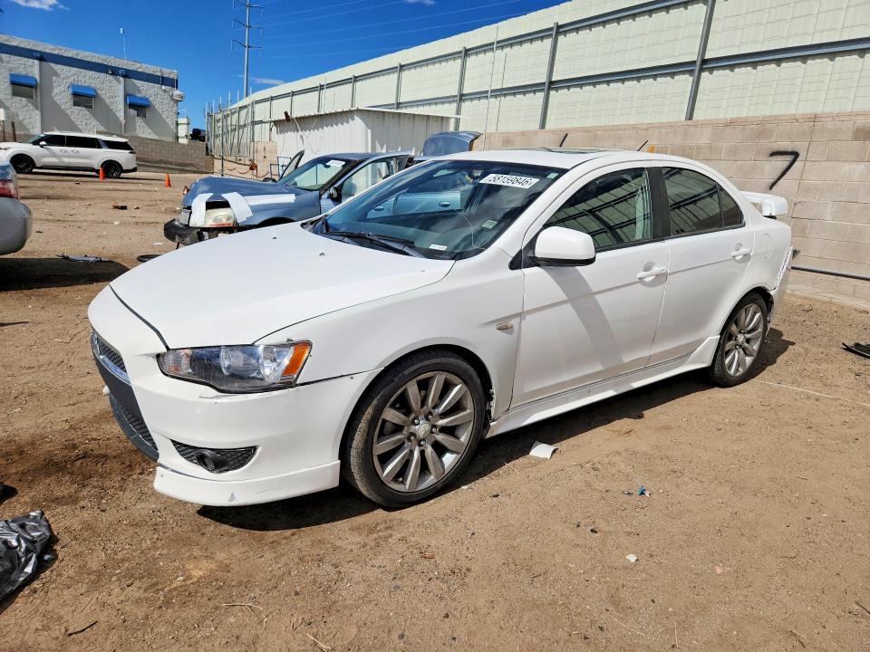 2010 Mitsubishi Lancer VIN JA32U8FWXAU003116 COPART salvage auction — REAR END, Nm - Cert Of Title-Salvage, sold $800 on 2026-07-09 (photo 1)