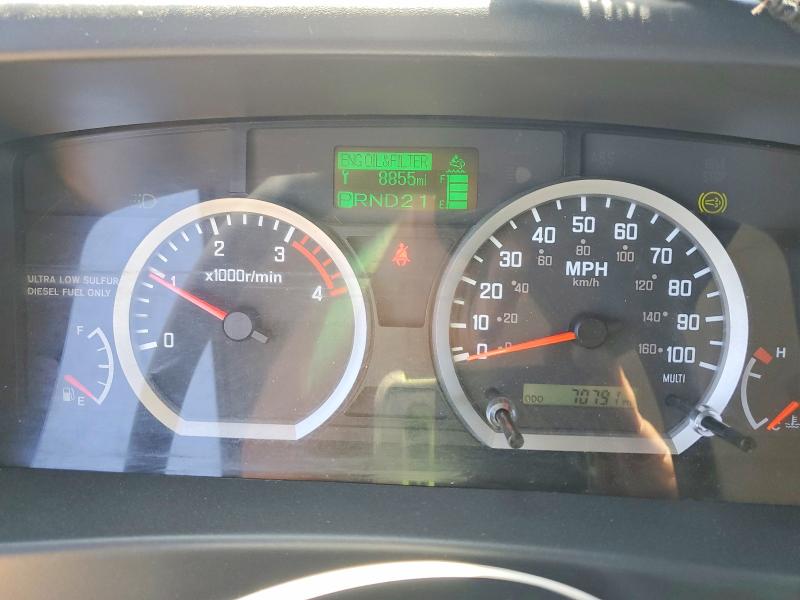 2022 Isuzu VIN JALC4W163N7013233 COPART salvage auction — FRONT END, Ca - Salvage Certificate, sold $80 on 2026-07-29 (photo 9)