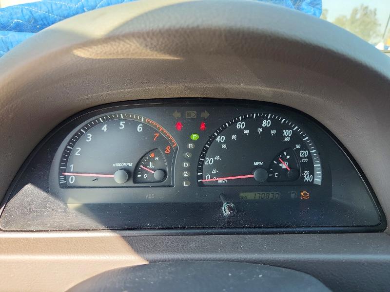 2002 Toyota Camry VIN JTDBE32K720021568 COPART salvage auction — REAR END, Ca - Salvage Certificate, sold $575 on 2026-07-09 (photo 9)
