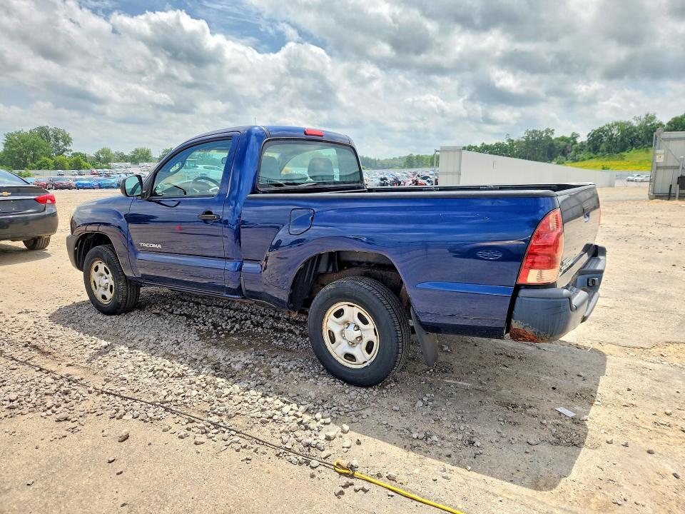 2007 Toyota Tacoma VIN 5TENX22N17Z340113 COPART salvage auction — HAIL, Wi - Certificate Of Title, sold $2,850 on 2026-07-07 (photo 2)